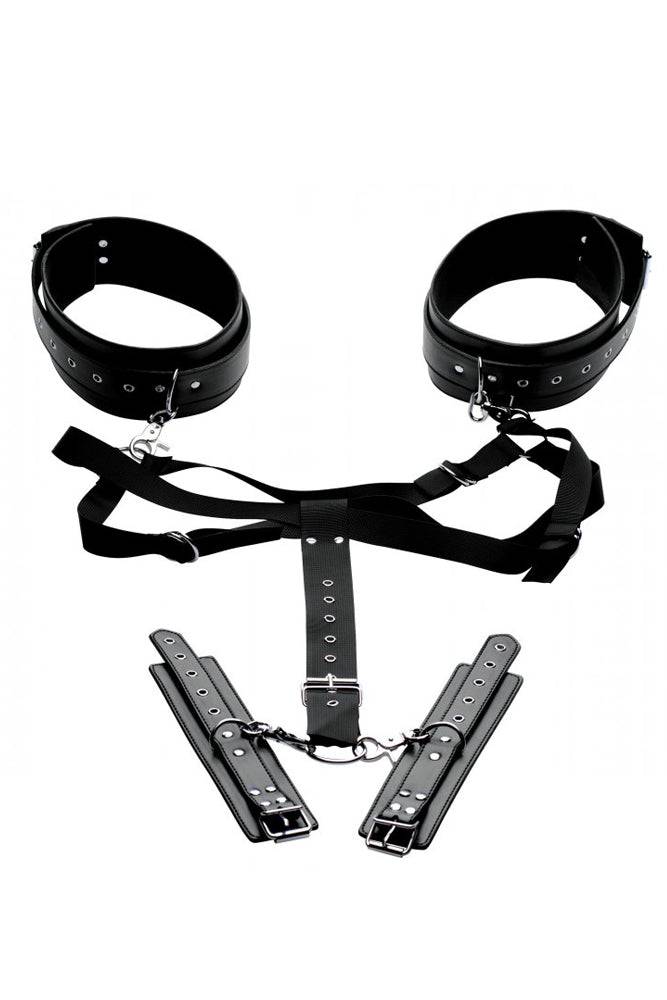 XR Brands - Acquire Easy Access Thigh Harness With Wrist Cuffs - Image 2