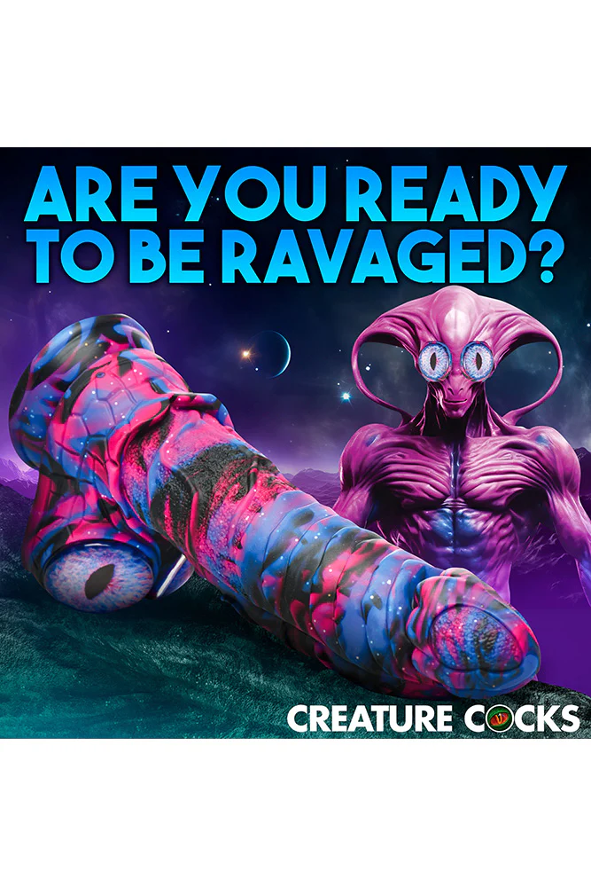 XR Brands - Creature Cocks - Alienoid Silicone Dildo - Image 4