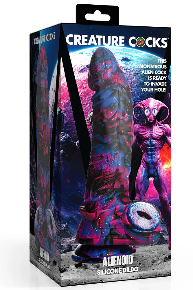 XR Brands - Creature Cocks - Alienoid Silicone Dildo - Image 8
