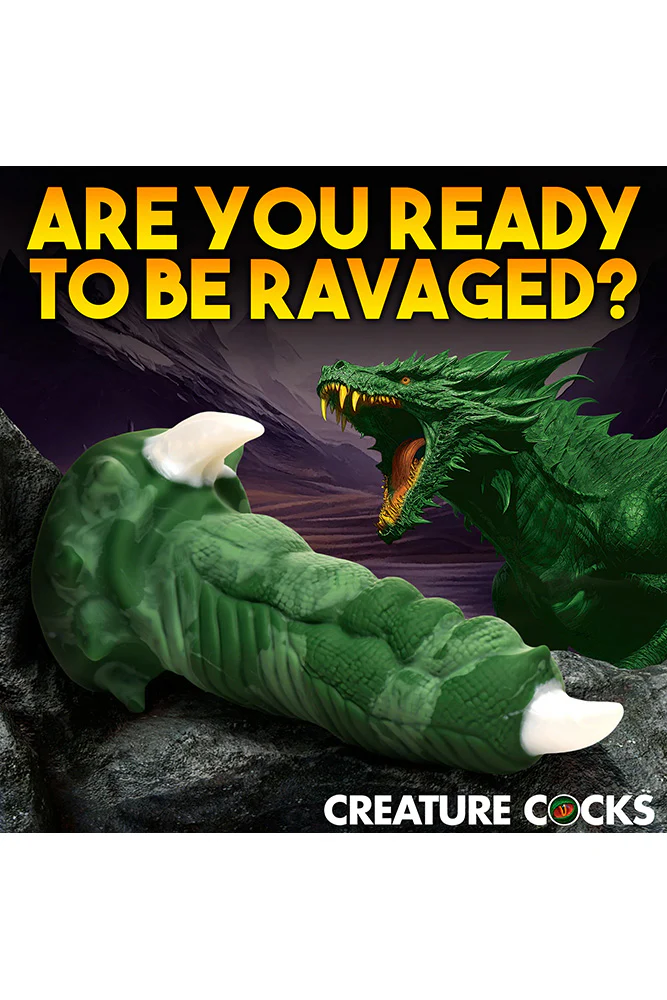 XR Brands - Creature Cocks - Dragon Claw Silicone Dildo - Image 6