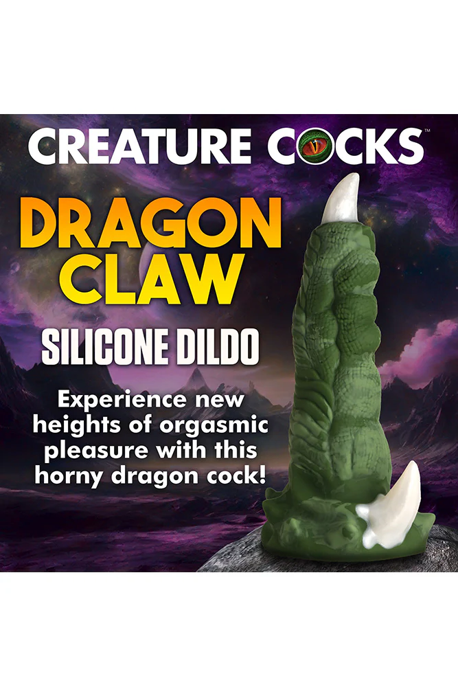 XR Brands - Creature Cocks - Dragon Claw Silicone Dildo - Image 7