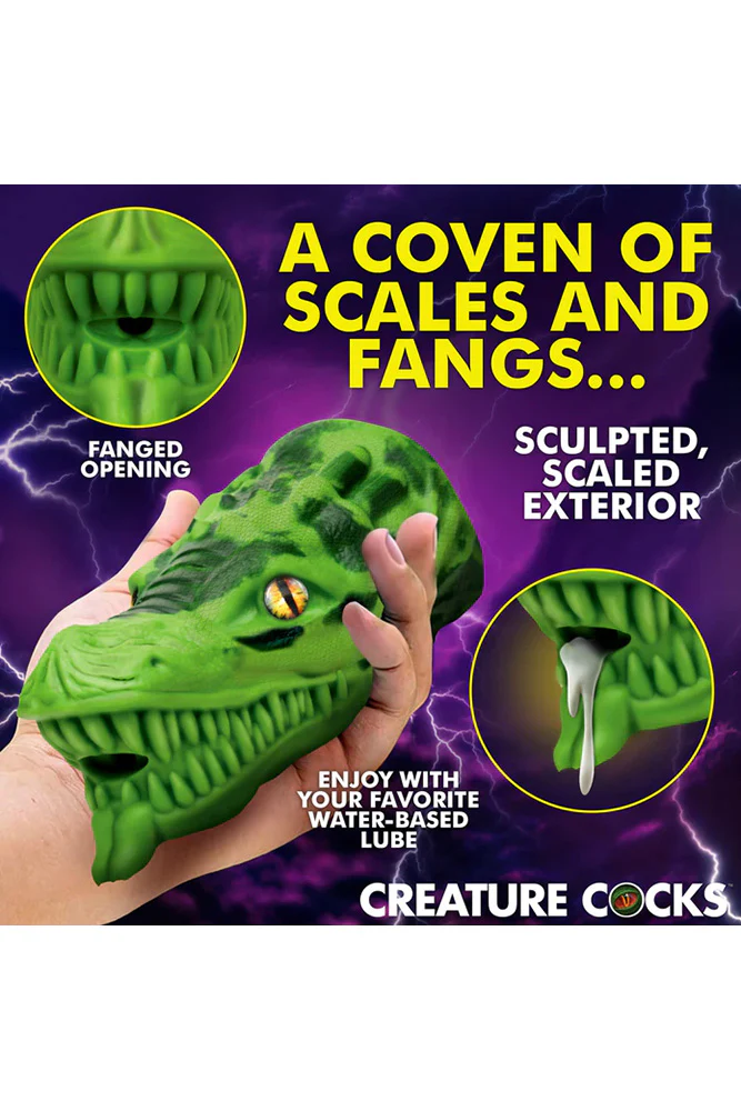 XR Brands - Creature Cocks - Dragon Tamer Silicone Stroker - Image 5