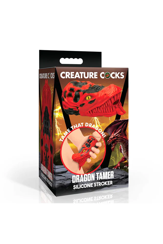 XR Brands - Creature Cocks - Dragon Tamer Silicone Stroker - Image 7
