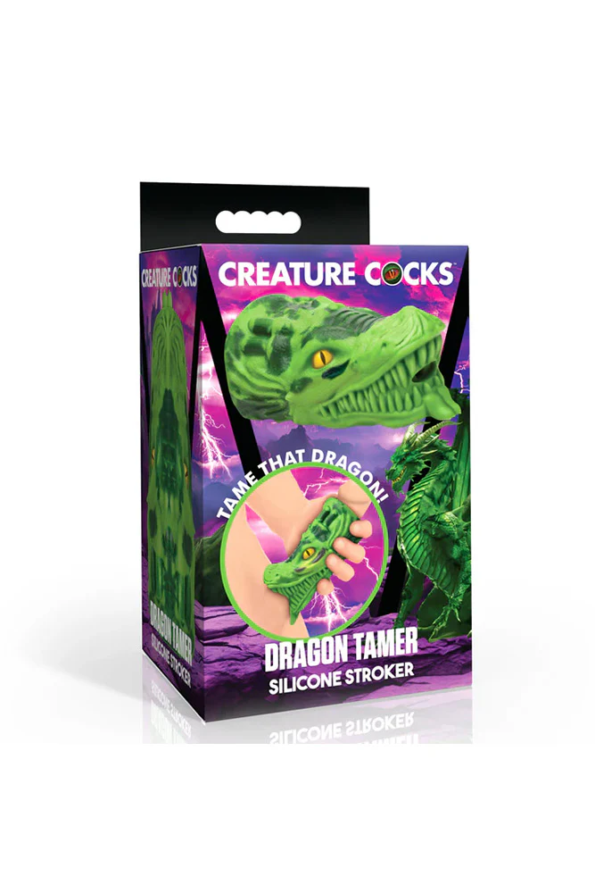 XR Brands - Creature Cocks - Dragon Tamer Silicone Stroker - Image 8