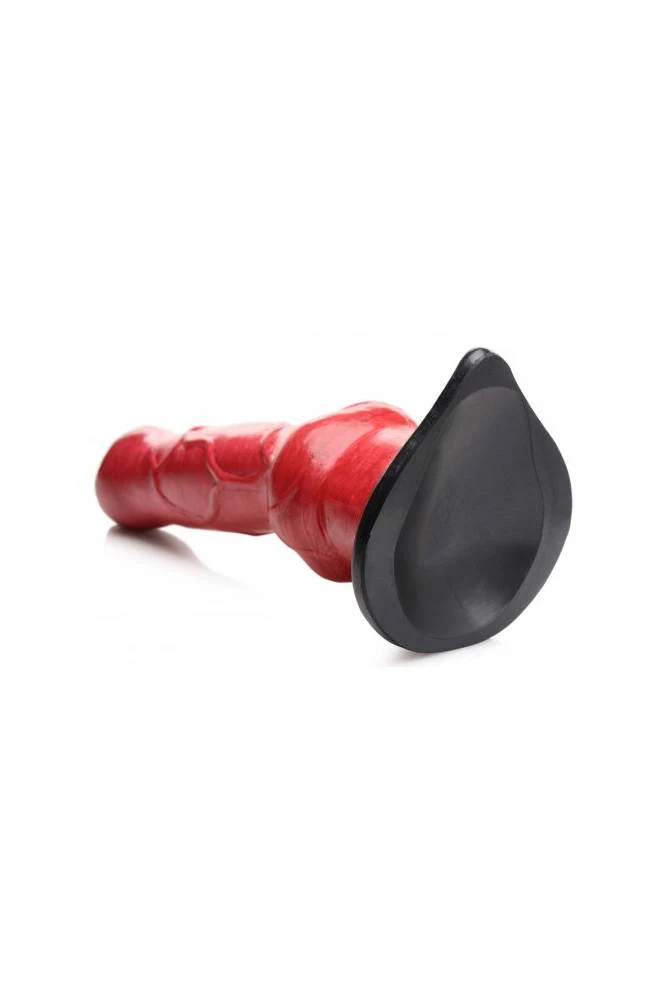 XR Brands - Creature Cocks - Hellhound Canine Penis Silicone Dildo - Image 3