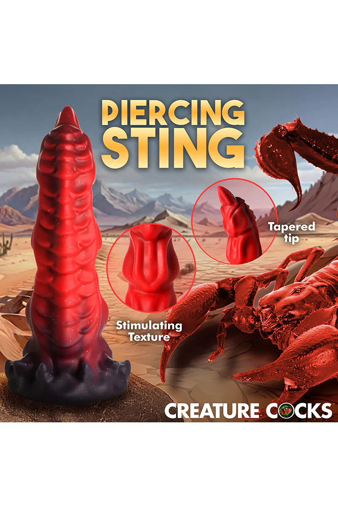 XR Brands - Creature Cocks - King Scorpion Silicone Dildo - Image 3