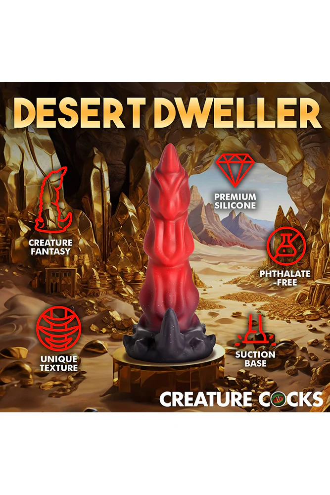 XR Brands - Creature Cocks - King Scorpion Silicone Dildo - Image 4