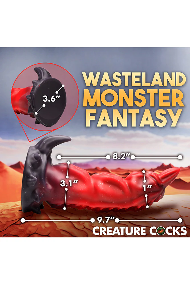 XR Brands - Creature Cocks - King Scorpion Silicone Dildo - Image 5