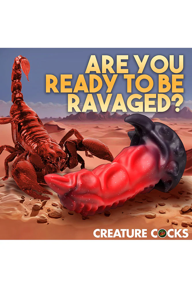 XR Brands - Creature Cocks - King Scorpion Silicone Dildo - Image 6