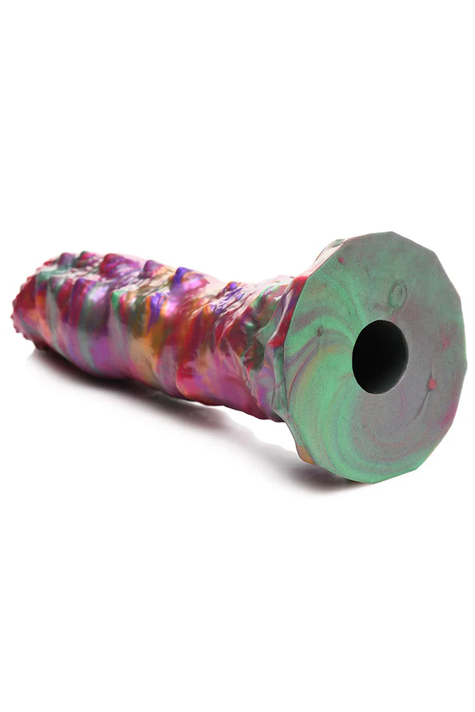 XR Brands - Creature Cocks - Larva Silicone Ovipositor Dildo With Eggs - Multicolour - Image 6