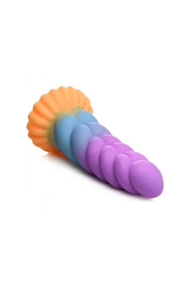 XR Brands - Creature Cocks - Mystique Silicone Unicorn Dildo - Image 3