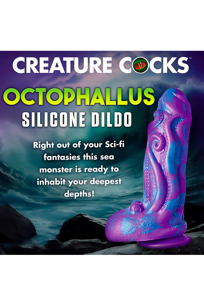 XR Brands - Creature Cocks - Octophallus Silicone Dildo - Image 7