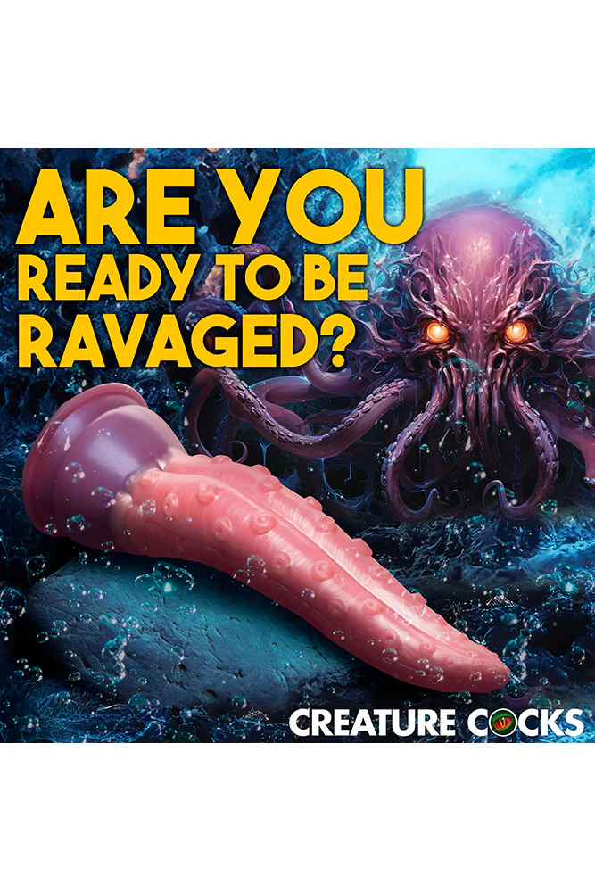 XR Brands - Creature Cocks - Octoprobe Tentacle Silicone Dildo - Image 6
