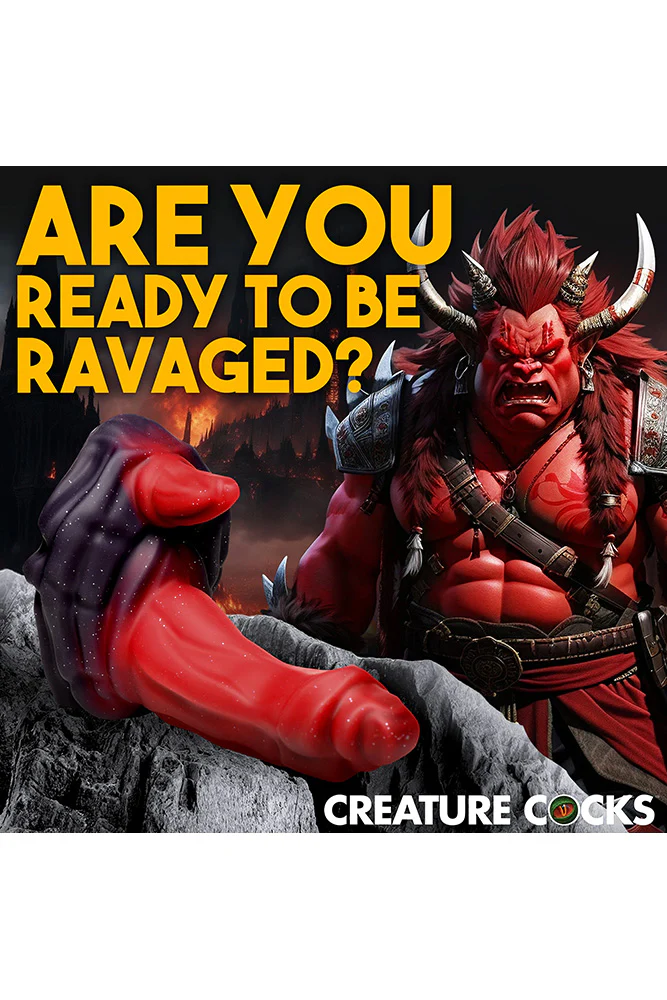 XR Brands - Creature Cocks - Ogre Silicone Dildo - Image 6