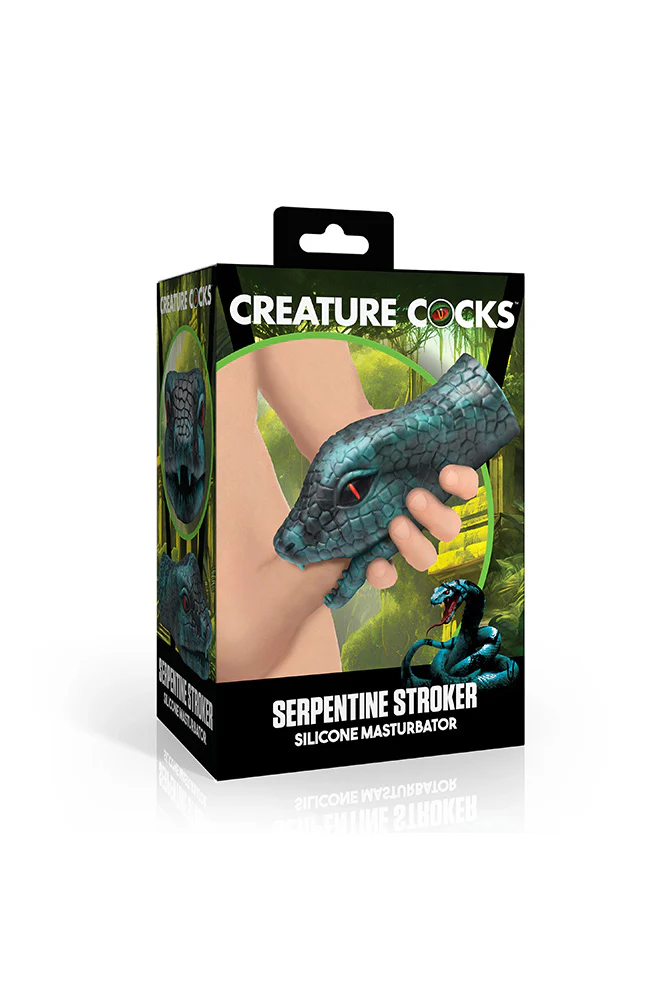 XR Brands - Creature Cocks - Serpentine Stroker Silicone Masturbator - Image 10