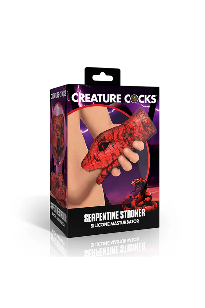 XR Brands - Creature Cocks - Serpentine Stroker Silicone Masturbator - Image 11