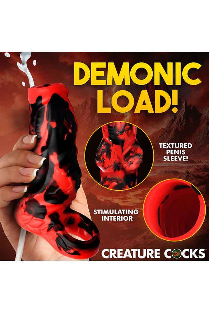 XR Brands - Creature Cocks - Squirting Silicone Penis Enhancer - Image 5