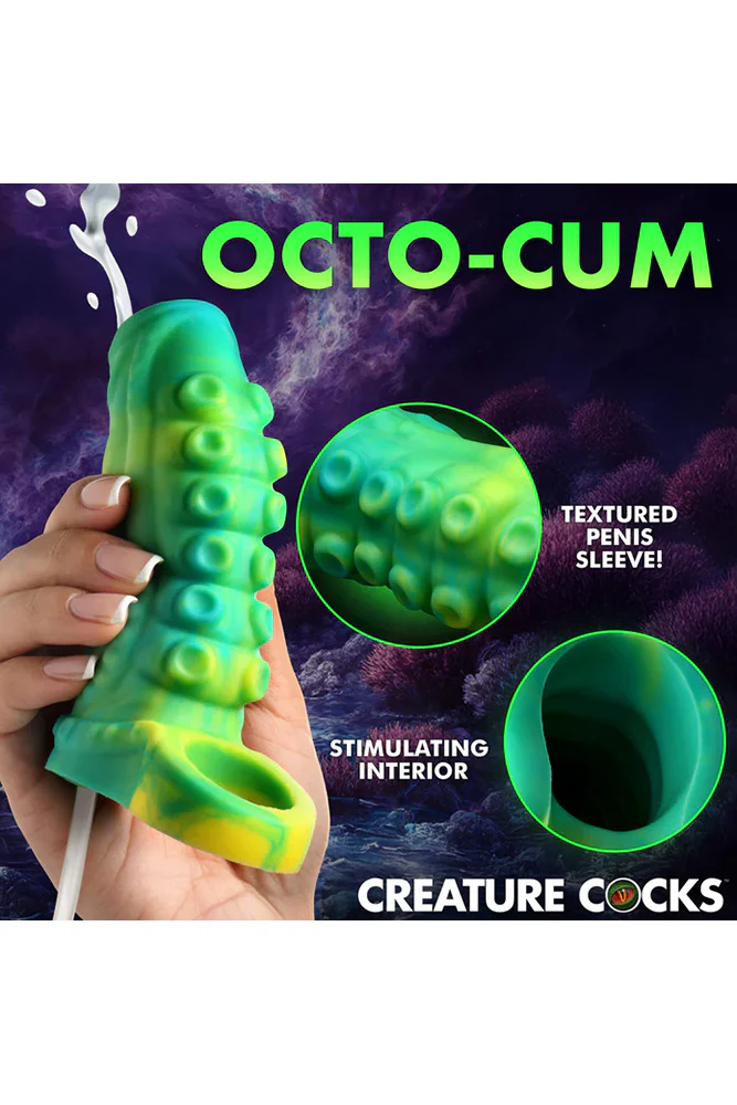 XR Brands - Creature Cocks - Squirting Tentacle Silicone Penis Enhancer - Image 6