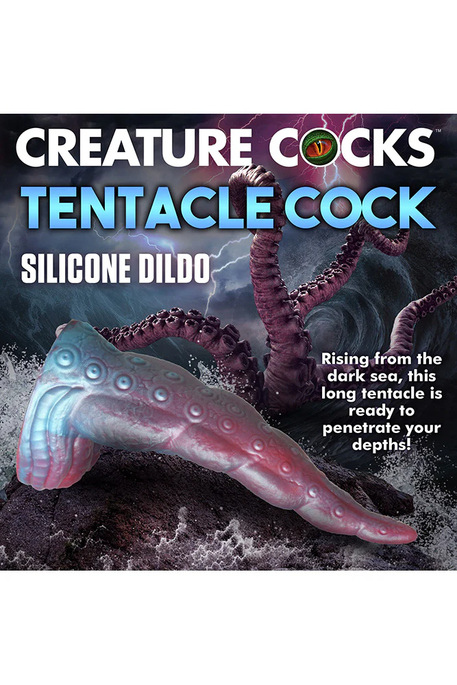 XR Brands - Creature Cocks - Tentacle Cock Silicone Dildo - Image 2