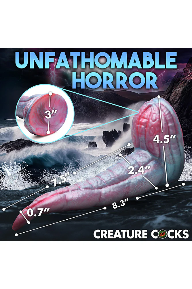 XR Brands - Creature Cocks - Tentacle Cock Silicone Dildo - Image 3