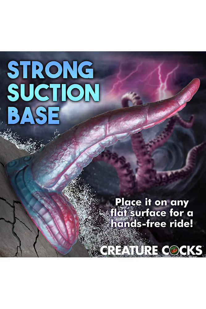 XR Brands - Creature Cocks - Tentacle Cock Silicone Dildo - Image 6