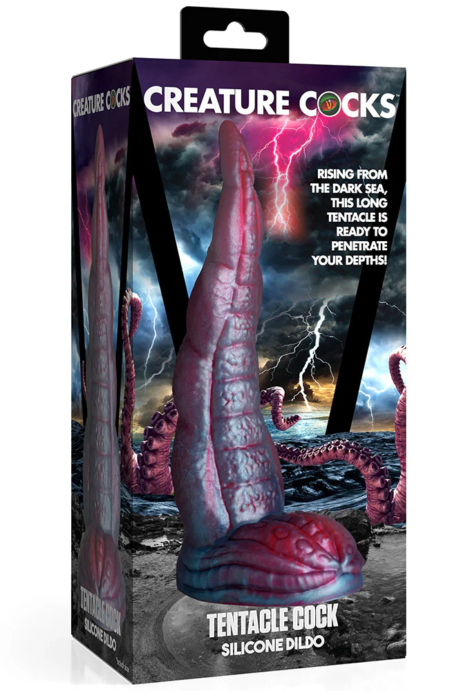 XR Brands - Creature Cocks - Tentacle Cock Silicone Dildo - Image 7