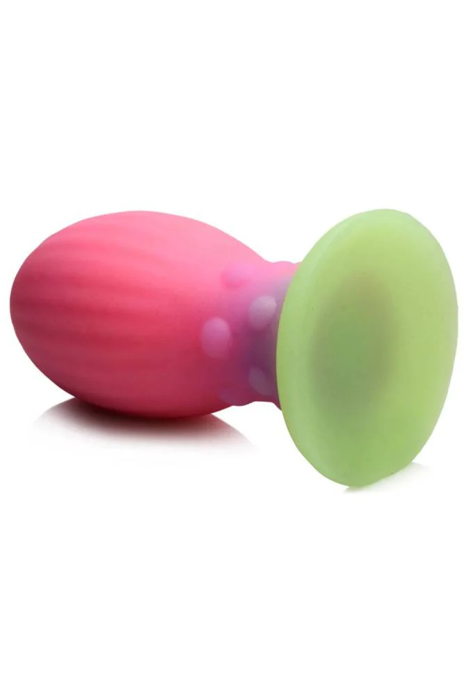 XR Brands - Creature Cocks - XL Xeno Egg Glow In The Dark Silicone Egg - Image 2