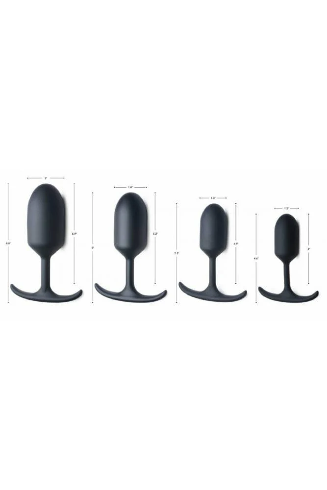 XR Brands - Heavy Hitters - Premium Silicone Weighted Anal Plug - XL - Image 4