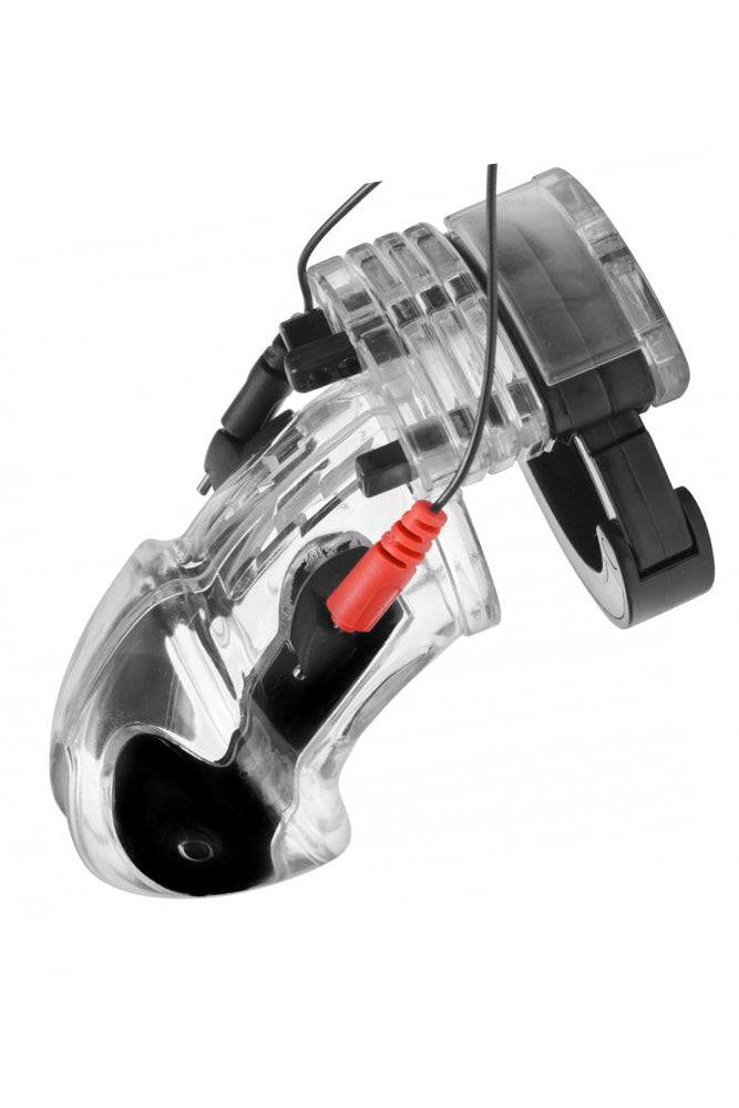 XR Brands - Master Series - Electro Lockdown Estim Male Chastity Cock Cage