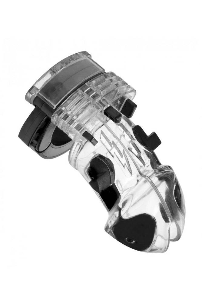 XR Brands - Master Series - Electro Lockdown Estim Male Chastity Cock Cage - Image 2