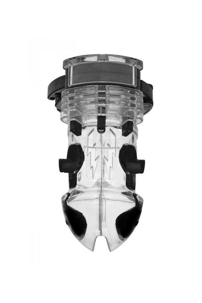 XR Brands - Master Series - Electro Lockdown Estim Male Chastity Cock Cage - Image 4