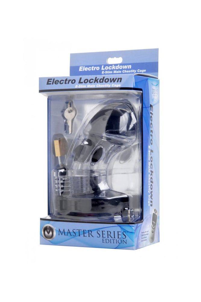 XR Brands - Master Series - Electro Lockdown Estim Male Chastity Cock Cage - Image 6