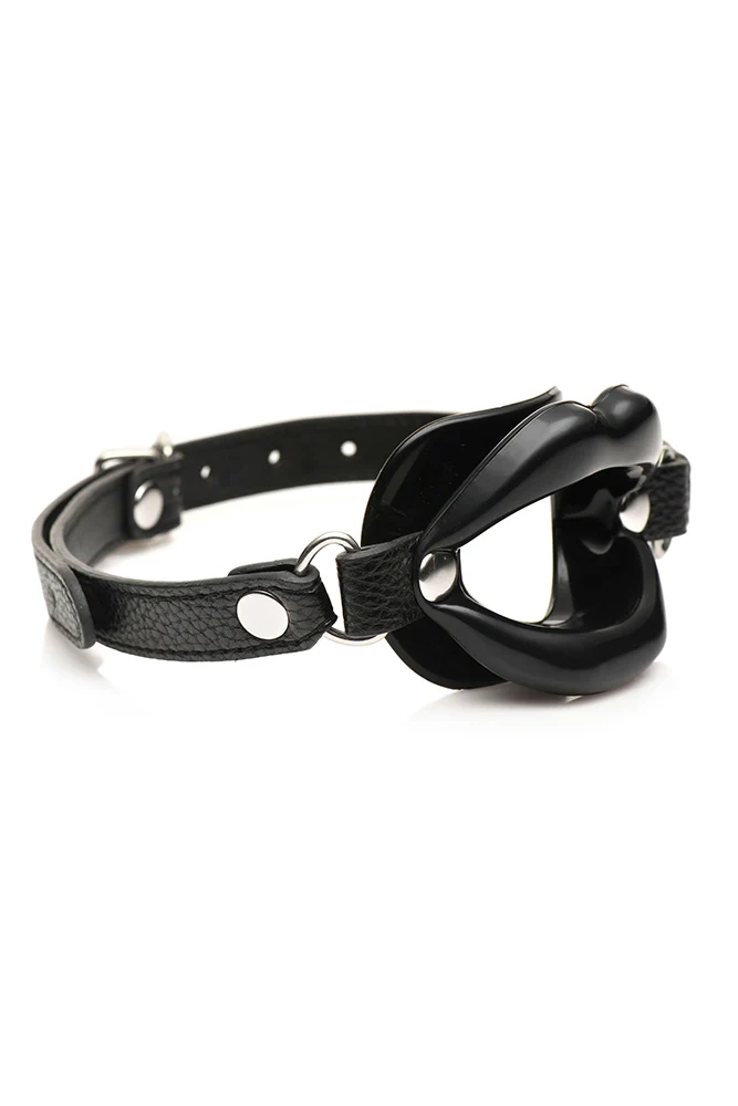 XR Brands - Master Series - Juicy Lips Silicone Open Mouth Gag