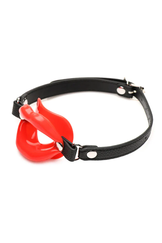 XR Brands - Master Series - Juicy Lips Silicone Open Mouth Gag - Image 2