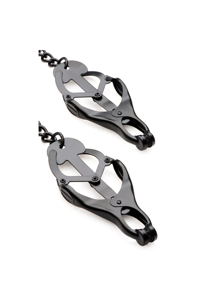 XR Brands - Master Series - Monarch Noir - Nipple Vice - Black - Image 2