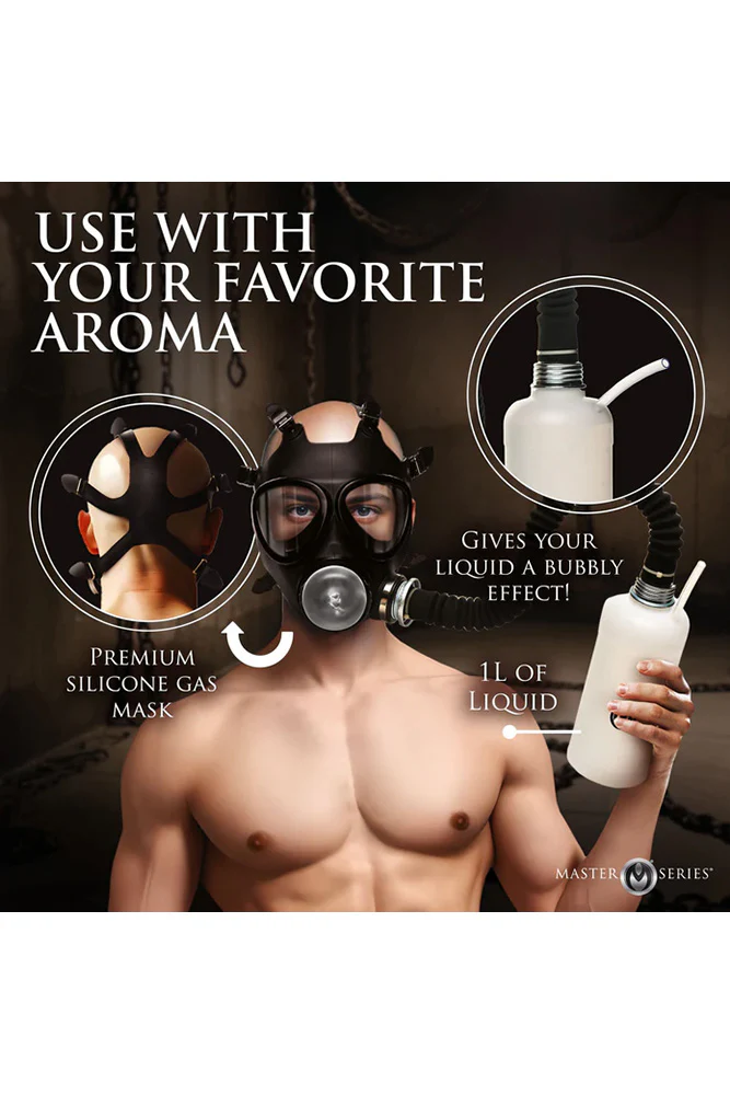 XR Brands - Master Series - Overload Stroker Gas Mask Kit - Image 5