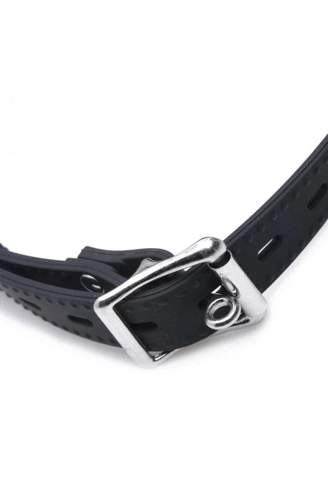 XR Brands - Master Series - Pie Hole Silicone Feeding Gag - Image 3