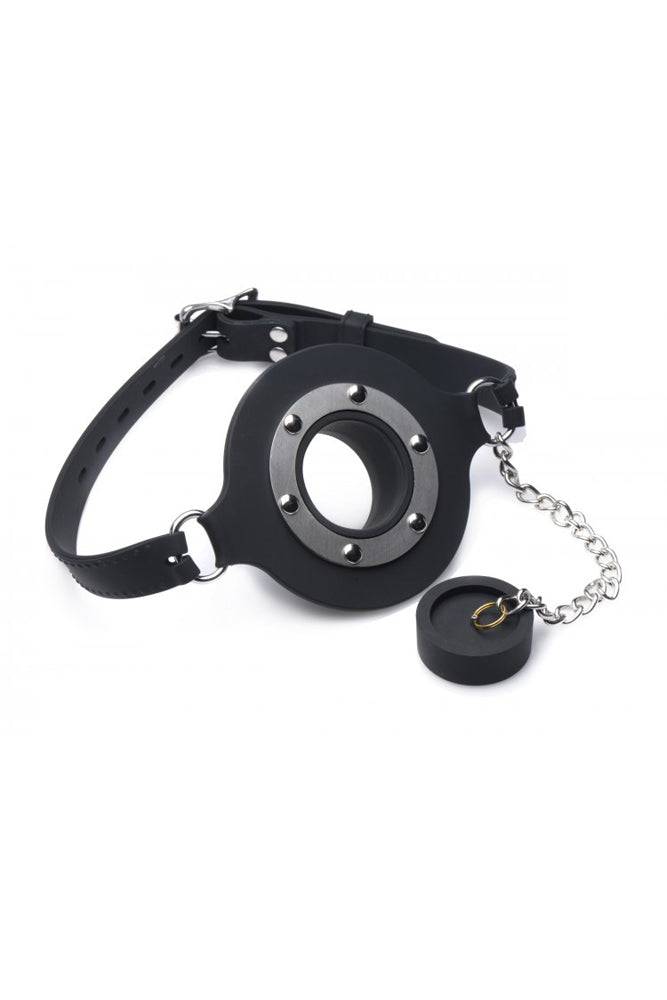 XR Brands - Master Series - Pie Hole Silicone Feeding Gag - Image 4