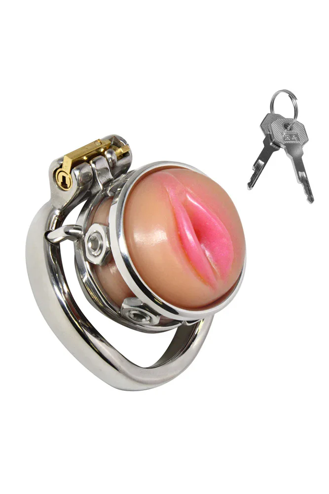 XR Brands - Master Series - Pussy Boy Metal Chastity Cage