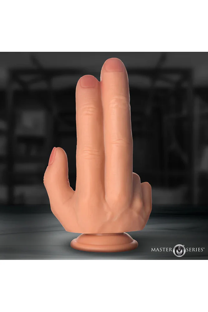 XR Brands - Master Series - The Shocker Silicone Dildo - Image 6