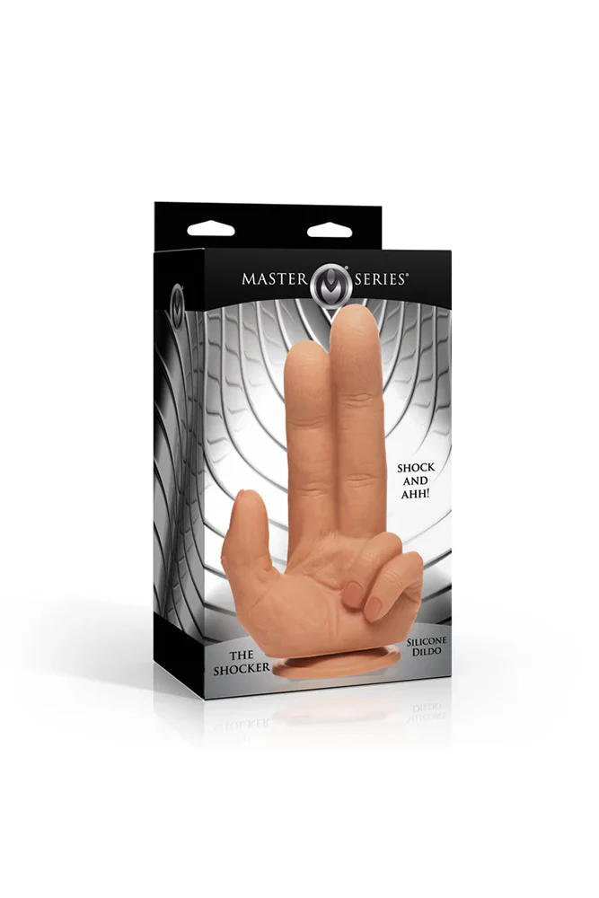 XR Brands - Master Series - The Shocker Silicone Dildo - Image 7