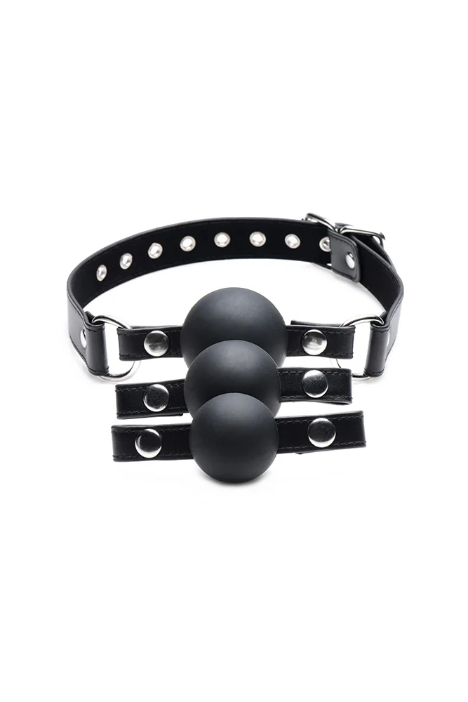 XR Brands - Strict - Interchangeable Silicone Ball Gag Set