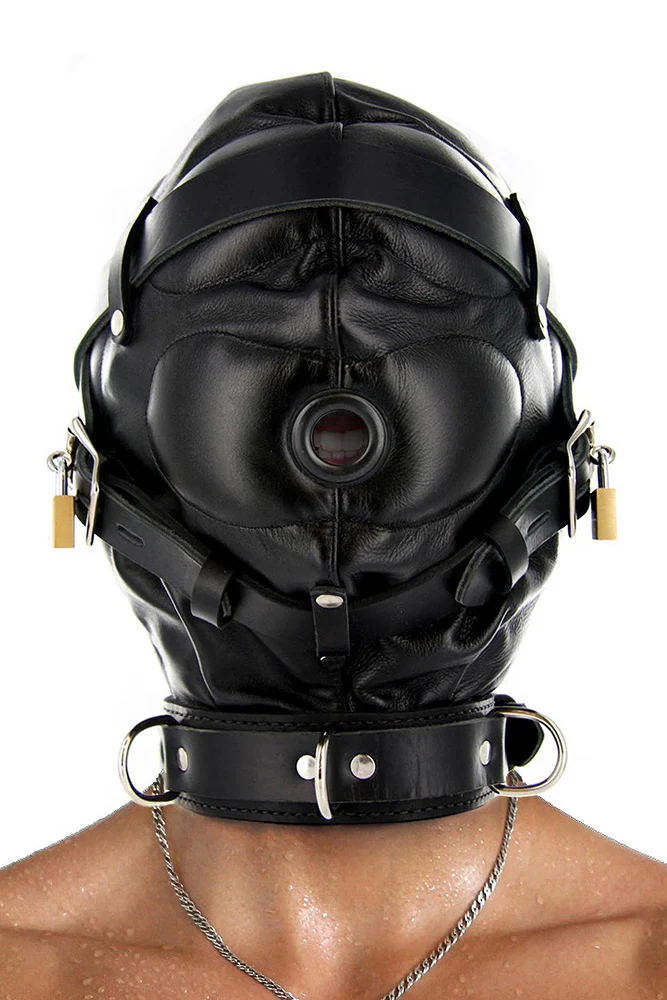 XR Brands - Strict - Leather Sensory Deprivation Hood