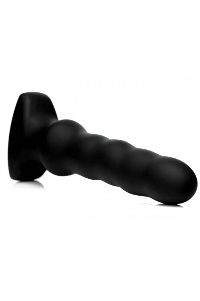 XR Brands - Thunderplugs - Silicone Vibrating & Squirming Butt Plug - Image 4