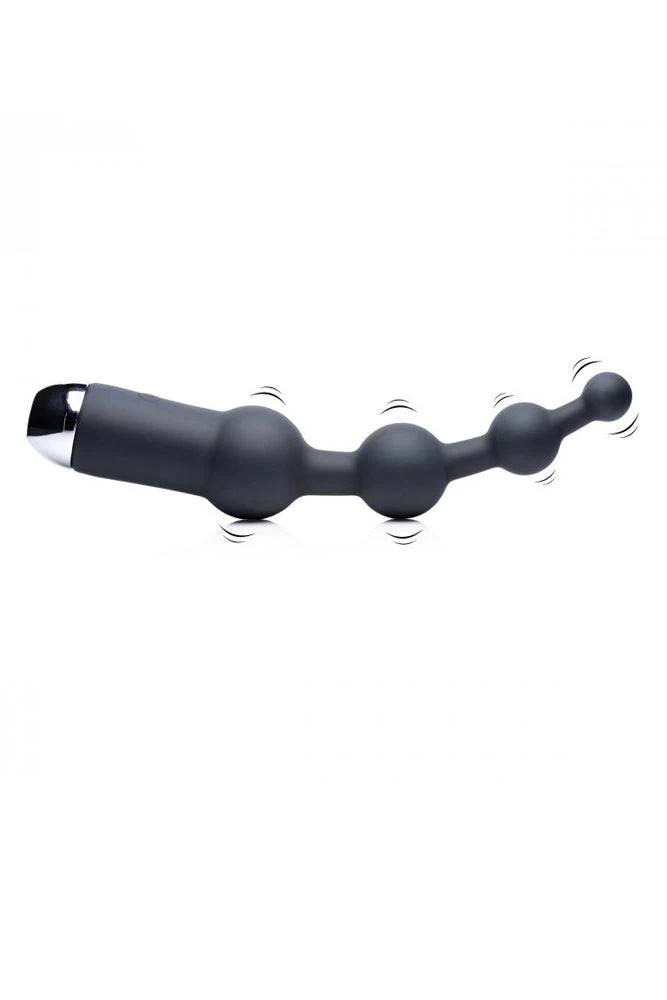 XR Brands - Tom of Finland - 10X Silicone Anal Balls - Black