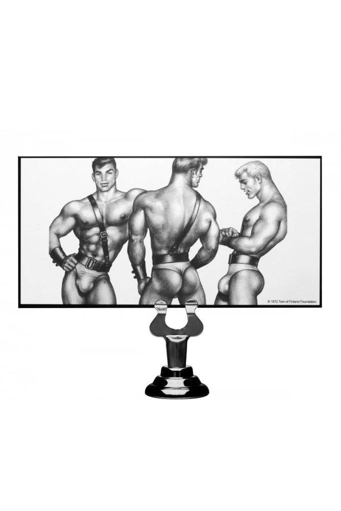 XR Brands - Tom of Finland - Silicone Anal Plug - Large - Black - Image 4