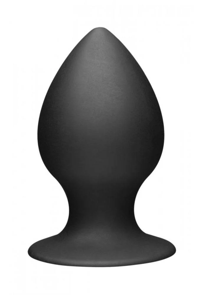 XR Brands - Tom of Finland - Silicone Anal Plug - XL - Black