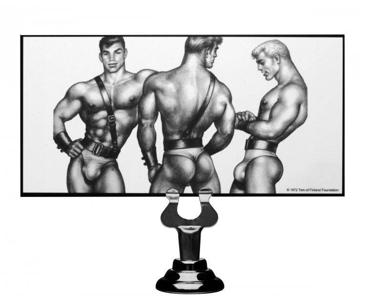 XR Brands - Tom of Finland - Silicone Anal Plug - XL - Black - Image 3