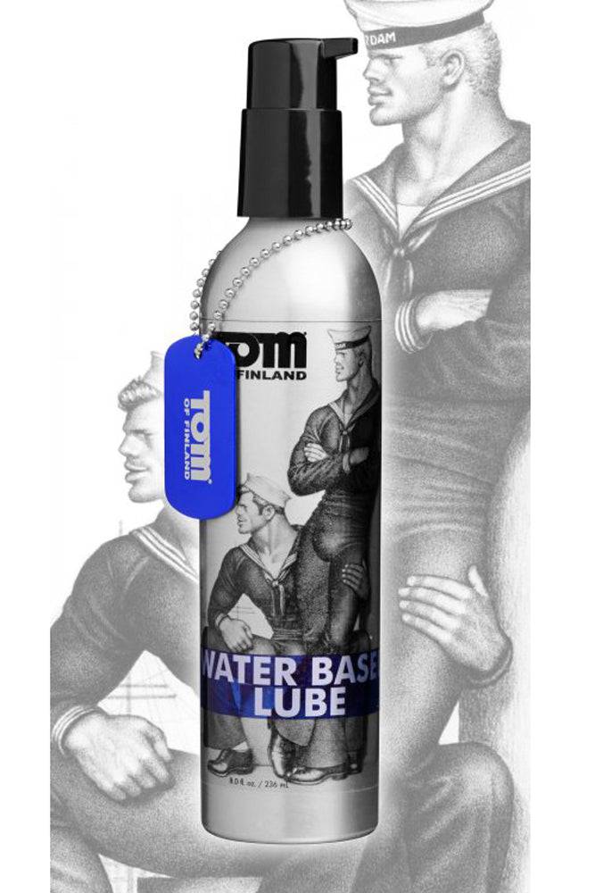 XR Brands - Tom of Finland - Waterbased Lubricant - 8 Oz - Image 2