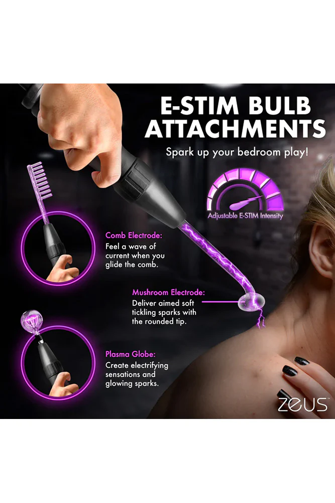 XR Brands - Zeus - Ultimate Edition Violet Wand Set - Image 7